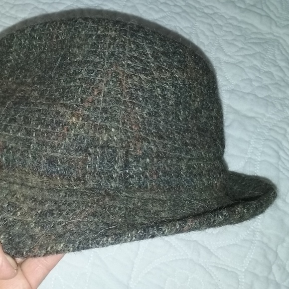 Britain Harris Tweed Fedora Euc 